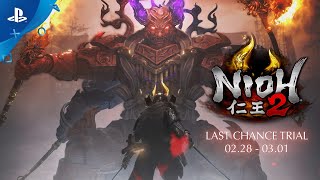 Nioh 2  Developer Gameplay Trailer  PS4 [upl. by Smitt]