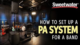 How to Set Up a PA System for a Band [upl. by Diet]