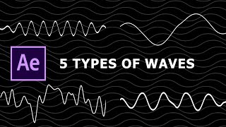 5 Ways to Make Wavy Lines in After Effects [upl. by Memberg]