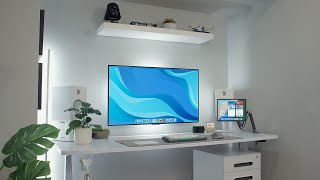 Updated Desk Setup Tour 2023 [upl. by Hnid]