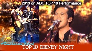 Laine Hardy sings Oo De Lally from Robin Hood  American Idol 2019 Top 10 Disney Night [upl. by Trip]