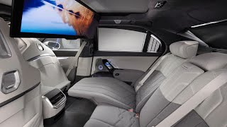 2023 BMW i7 INTERIOR Tour Theatre Screen amp My Modes [upl. by Friederike]