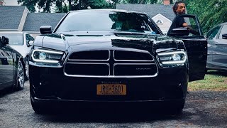 Installed VLAND LED Headlights 20112014 Dodge Charger [upl. by Marthena]