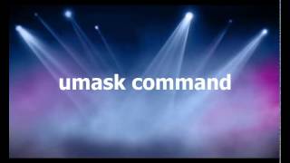 Default permissions using umask command tutorial  Linux Tutorial 23 [upl. by Fredericka]