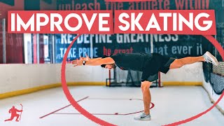 DO THESE 5 EXERCISES TO IMPROVE YOUR SKATING AT HOME [upl. by Deeanne]