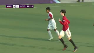 Manchester United U14 01 Reliance Foundation Young Champs U15 Highlights  Next Gen Mumbai Cup [upl. by Ruelu779]