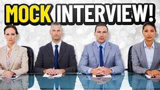 MOCK INTERVIEW QUESTIONS amp ANSWERS 10 Common Interview Questions and SAMPLE ANSWERS [upl. by Ellswerth]