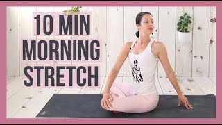 10 min Morning Yoga Stretch for Beginners  Energy Boost Yoga [upl. by Voleta528]