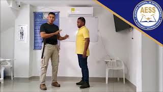 DEFENSA PERSONAL PARA ELEMENTOS DE SEGURIDAD SELF DEFENSE FOR SECURITY GUARDS [upl. by Awram]