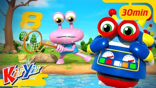 12345 Once I Caught A Fish Alive  Kids Learning  KiiYii  Nursery Rhymes amp Kids Songs [upl. by Quillon51]