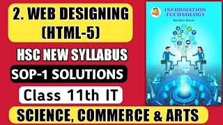 SOP1 Class 11th HSC IT chapter Web Desiging maharashtra board new syllabus 2020 [upl. by Gerhardt]