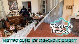 Nettoyage et Réagencement dun logement insalubre [upl. by Reffineg]