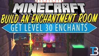 How To Build An Enchantment Room in Minecraft 1144 [upl. by Wehhtam]