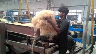 Banana Fibre Non Woven Fabric Machine [upl. by Ahsitra]