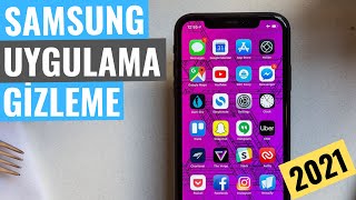 SAMSUNG UYGULAMA GİZLEME BASİT ve HIZLI [upl. by Gascony]