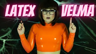 LATEX Velma Dinkley Cosplay Video [upl. by Alodie]