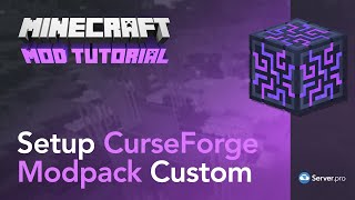 How to Install Custom CurseForge Modpack on Your Server  Minecraft Java [upl. by Rifkin684]