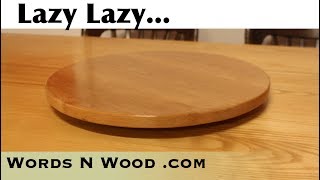 Lazy Susan  Quick Weekend Project WnW 126 [upl. by Ennahteb688]