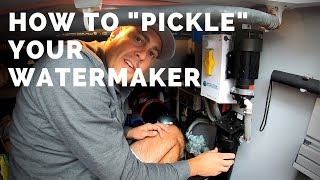 How to quotPicklequot Your Watermaker Nordhavn 43 [upl. by Carder377]