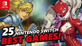 TOP 25 BEST Nintendo Switch 3rd Party Games [upl. by Lleryd]