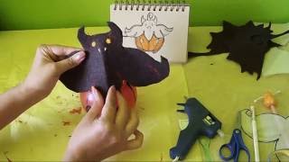 DIY Geeky Halloween How to Make Pumpkaboo Pokemon Lantern [upl. by Uni]