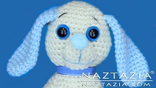 HOW to CROCHET a DOG  DIY Tutorial for Amigurumi Puppy by Naztazia [upl. by Lane]