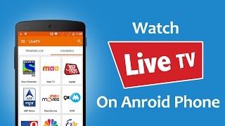 How To Watch Live TV on Android For Free [upl. by Padgett100]