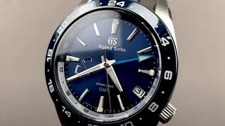 Grand Seiko Sport Collection Spring Drive GMT SBGE255 Grand Seiko Watch Review [upl. by Clift]