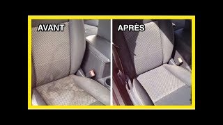 Comment Nettoyer FACILEMENT Vos Sièges de Voiture [upl. by Ahsiral608]