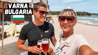 Exploring VARNA BULGARIA This Beach City SHOCKED us Holiday Destination 2021 [upl. by Feirahs]