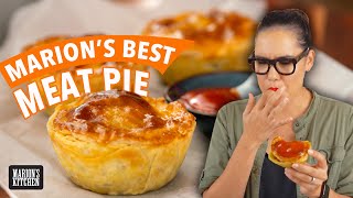 My BEST Aussie Meat Pie  Marions Kitchen [upl. by Skoorb]