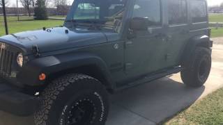 Jeep JK wrangler on 15 inch rims [upl. by Mortimer326]