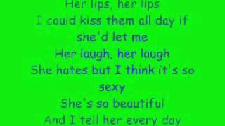 Bruno Mars Just the Way you are Lyrics [upl. by Essilem]