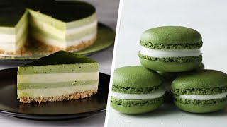 4 Matcha Inspired Desserts • Tasty [upl. by Hajidahk508]