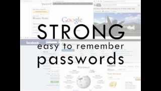 How to Create Strong Easy to Remember Passwords [upl. by Packer]