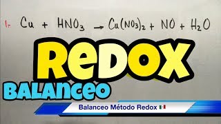 Balanceo por Método REDOX muy fácil [upl. by Ranna314]