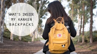 Whats in My Kanken Backpacks Fjallraven Kanken [upl. by Ramak]