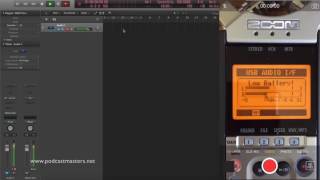 Use Zoom H4N on your computer as an audio interface for a DAW podcast recording [upl. by Adyahs]
