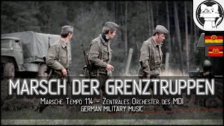 Marsch der Grenztruppen East Germany German Military Music Border Guards [upl. by Darreg]