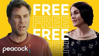 Peacock  Great Entertainment is Finally Free  Now Streaming [upl. by Japeth]