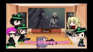 Past Seraph of the end react to Mika drinking human blood for the first time Gacha club [upl. by Rosmunda]