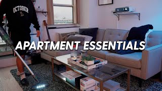 10 APARTMENT ESSENTIALS FOR YOUNG ADULTS [upl. by Aeriell]