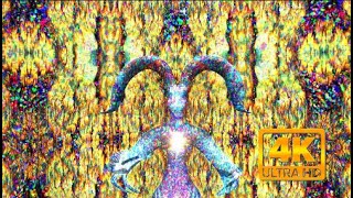 Ancient DMT Magic DMT Breakthrough simulation 4K [upl. by Esimorp]