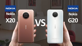 Nokia X20 Vs Nokia G20 [upl. by Elwee]