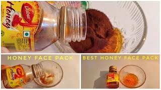 3 best Honey face pack  Homemade face packs using honey  Best ways to use honey for glowing skin [upl. by Llenral141]