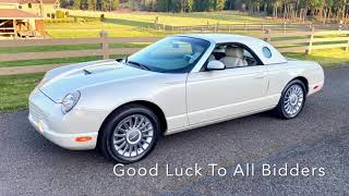 2005 Ford Thunderbird 50th Anniversary Edition [upl. by Jason]