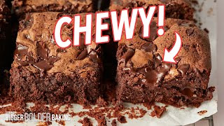 The Perfect Chewy Brownie Recipe [upl. by Eenehs]