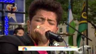 Bruno Mars on the Today Show  Just the Way You Are [upl. by Sheff343]