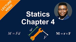 Moments Vectors and About a Specified Axis Statics 4345 [upl. by Jandel]