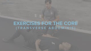 Exercises for the Core Transverse Abdominis [upl. by Lytsirk]